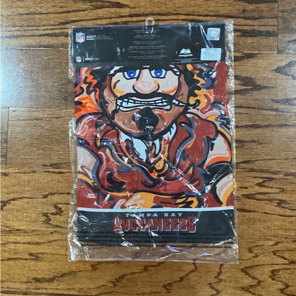 NFL Tampa Bay team flag. Can be read from both sides - Picture 2 of 2